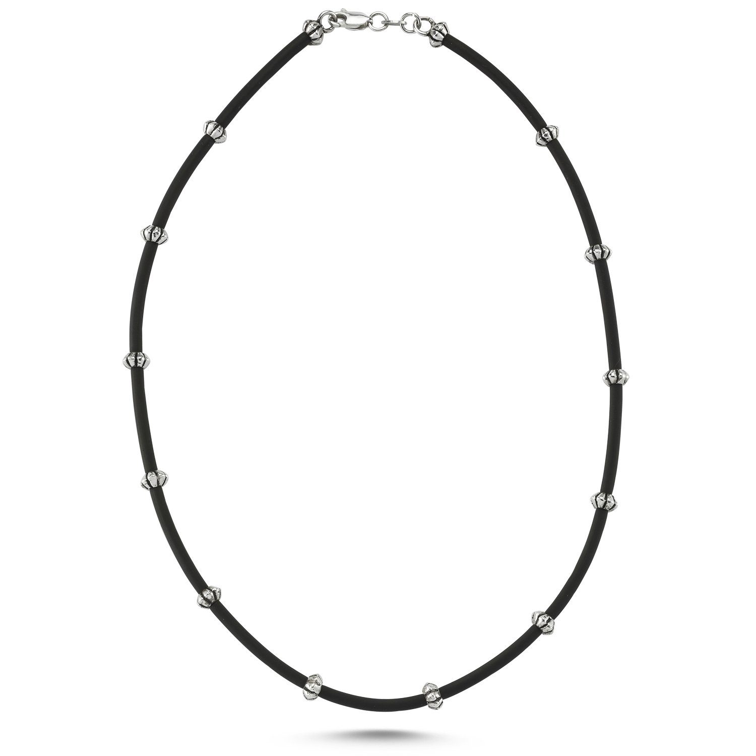 Collier en caoutchouc