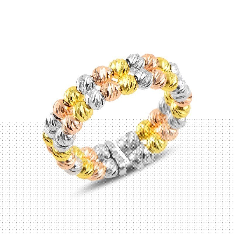 Bague Ajustable Tricolore